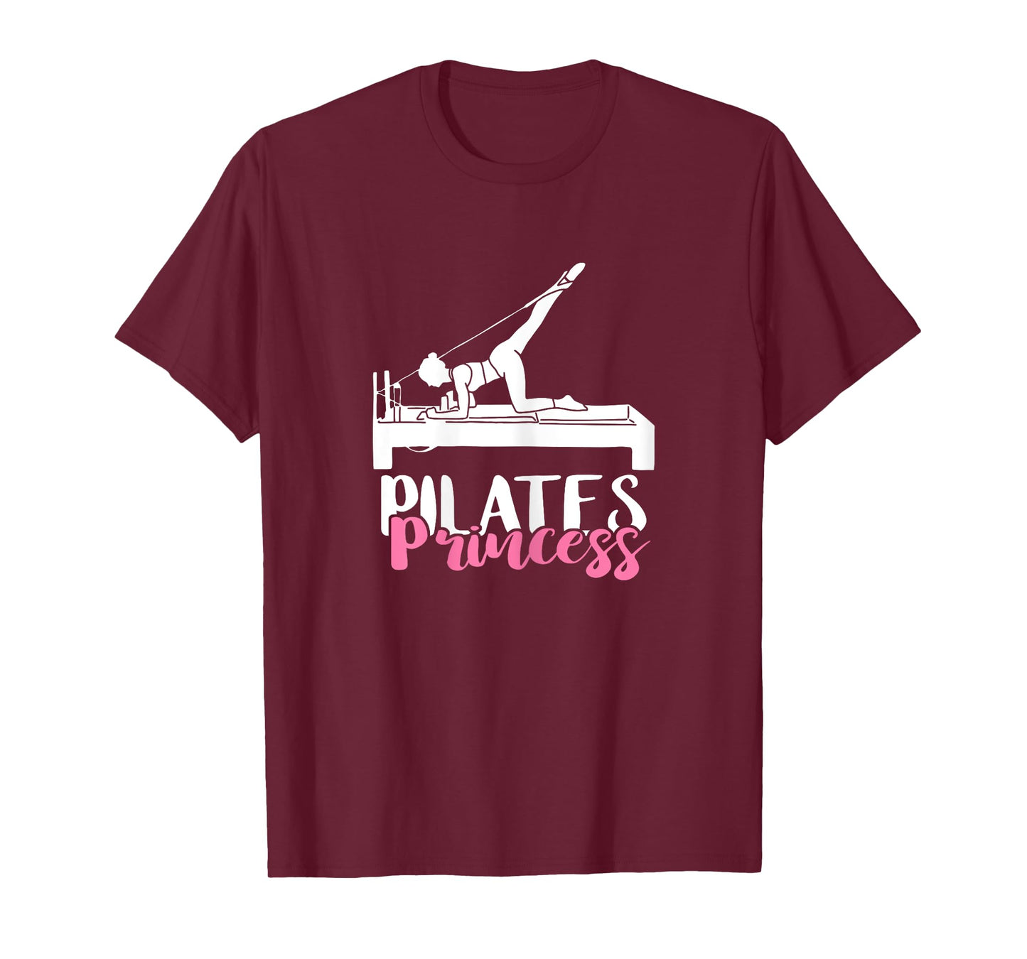 Pilates Princess Fitness Instructor Workout Exercise Pilates T-Shirt