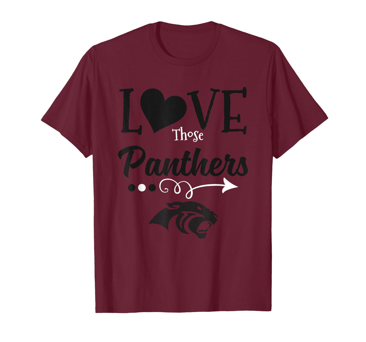Cabot Panthers Logo Love Those HS T-Shirt