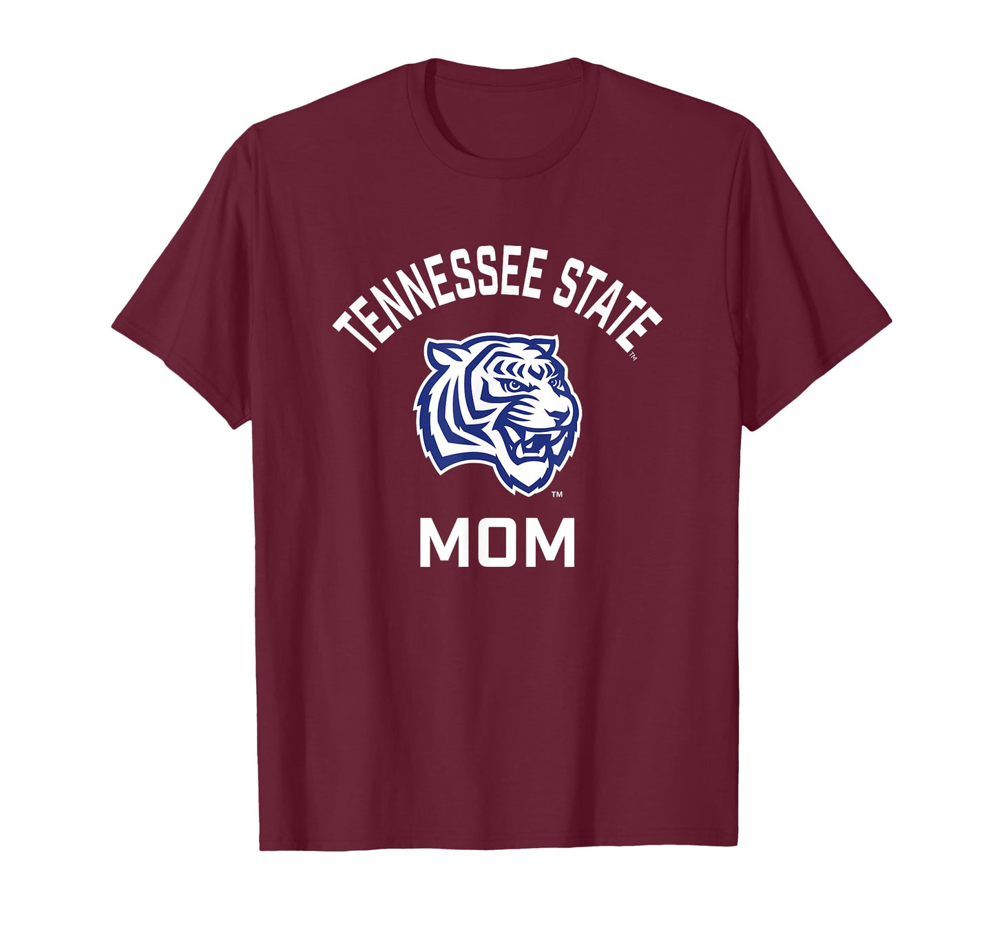Tennessee State University TSU Tigers Arched Mom T-Shirt