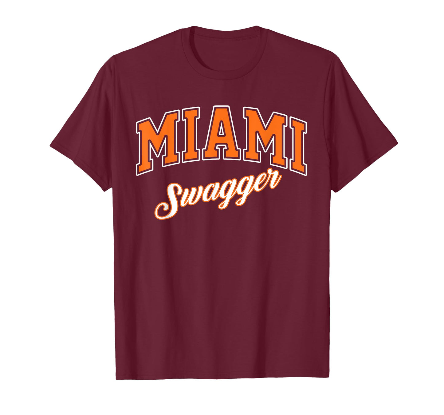 Miami Swagger Graphic Trendy Miami Vibes with Modern Flair T-Shirt