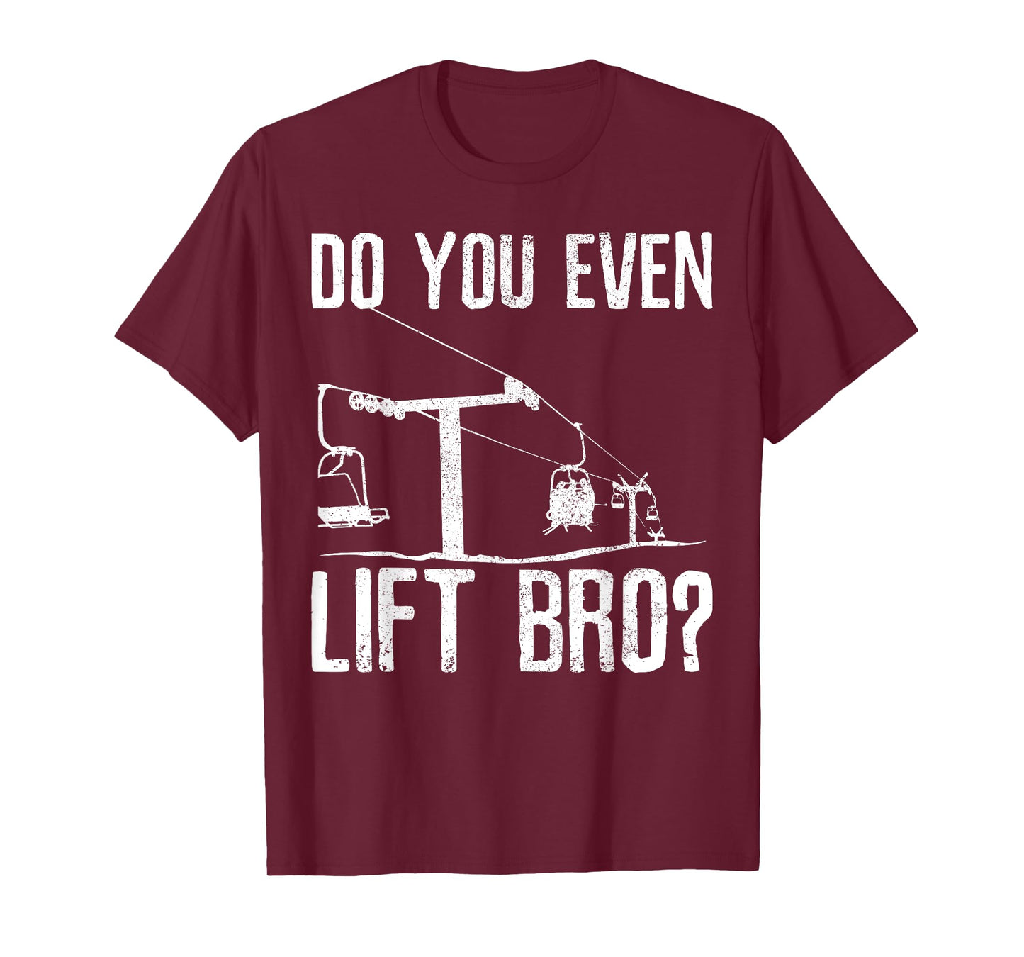 Ski Snowboard - Ski Lift Saying Funny Skier Gift T-Shirt