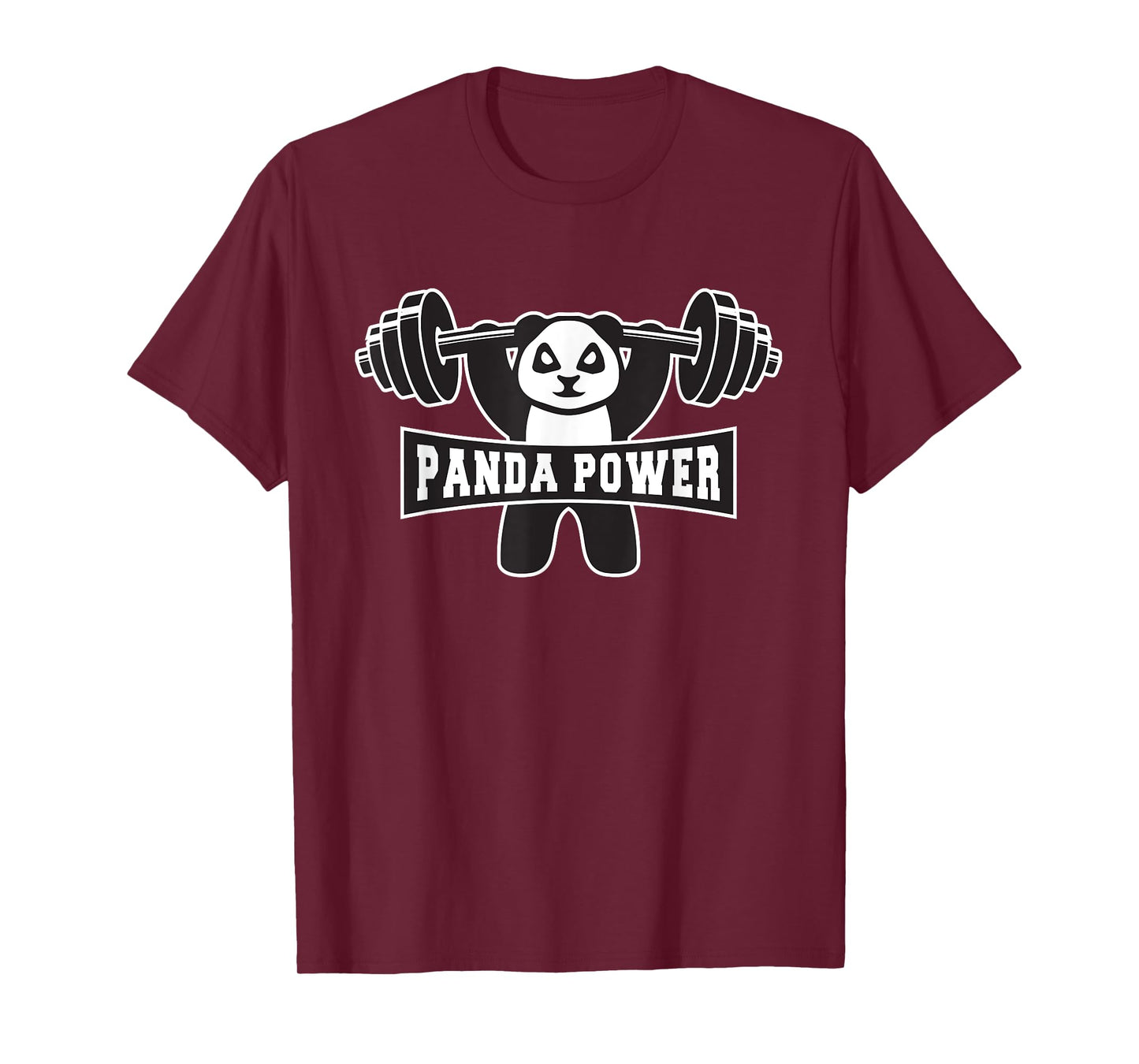 Funny Panda Power Shirt Workout Gift Panda Gym T-Shirt T-Shirt