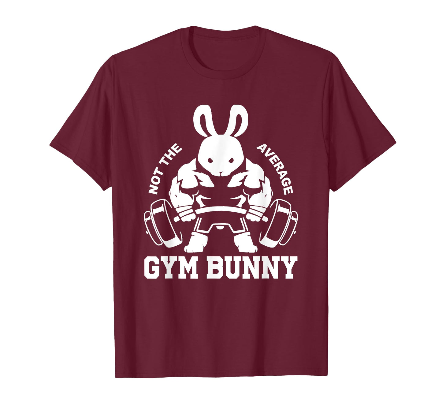 Easter Day Gym Bunny Rabbit Weightlifting Deadlift Fitness T-Shirt