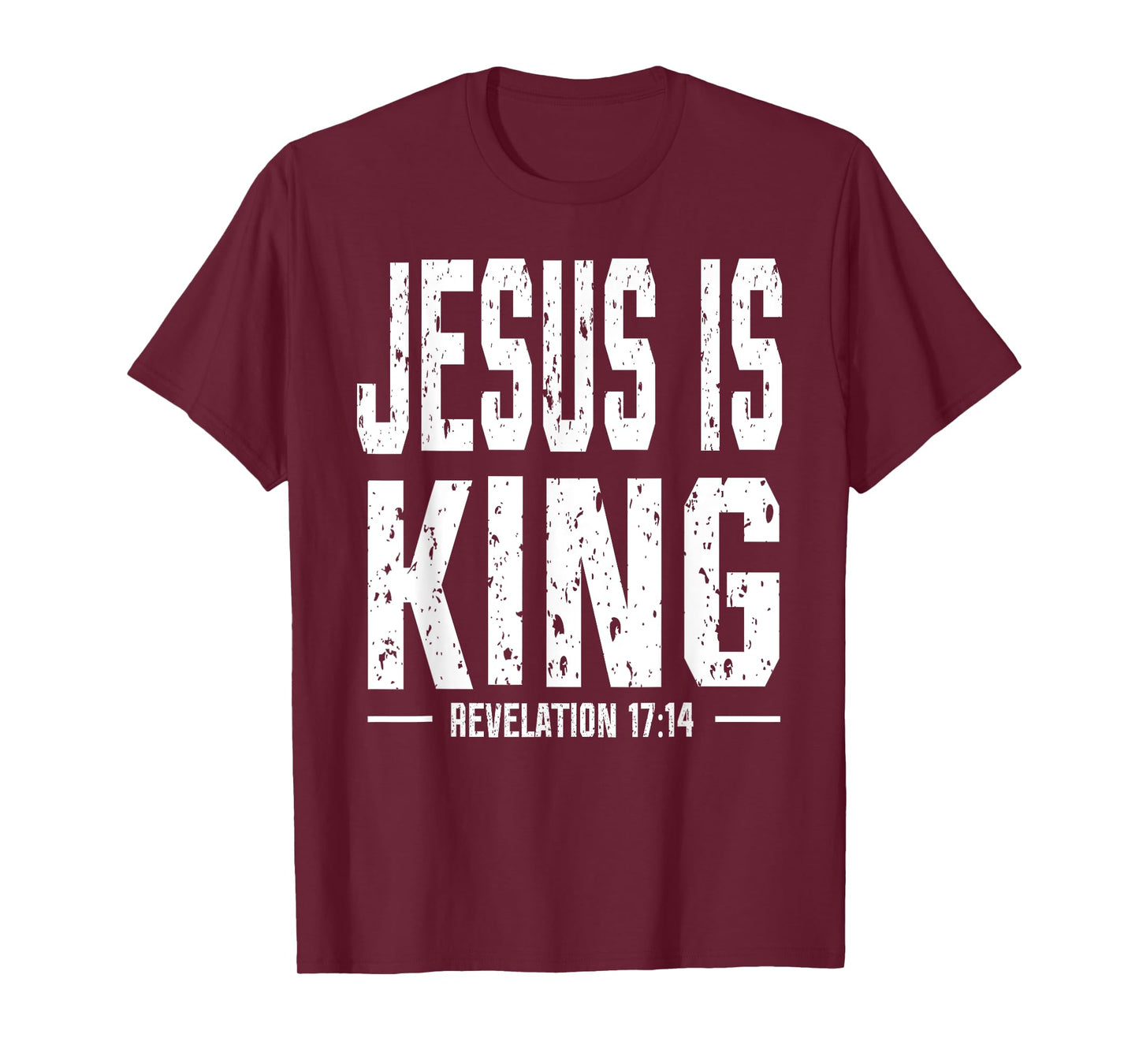 Jesus is King Revelation 17:14 dark T-Shirt