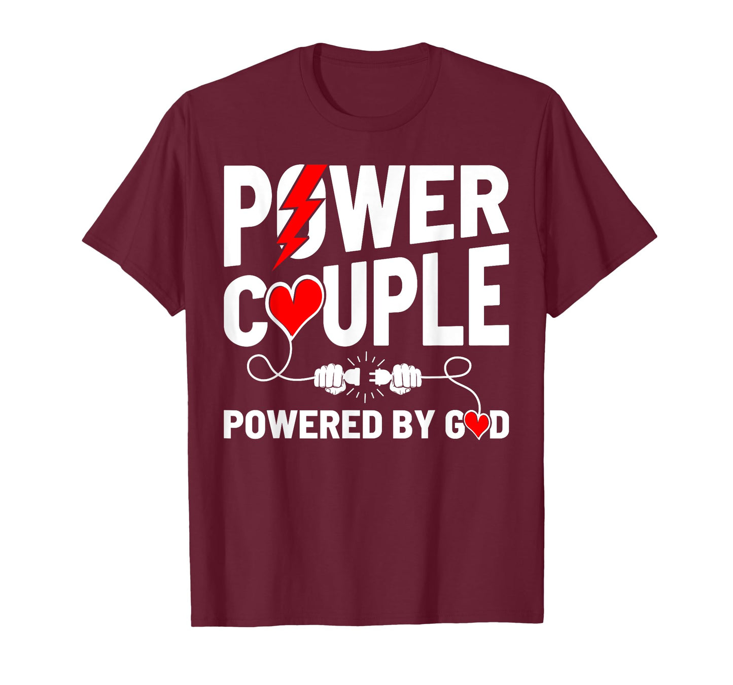 Christian Couple Matching Christ Jesus Faith Fan Believer T-Shirt