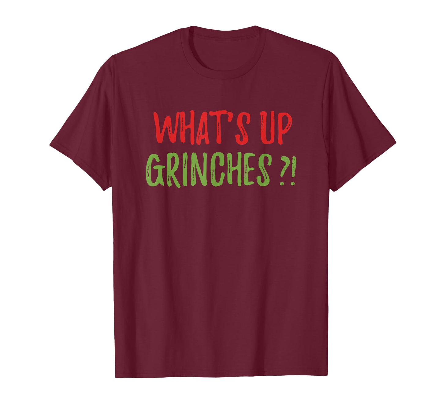 What's Up Party Pooper Funny Christmas Xmas Greeting Pajamas T-Shirt