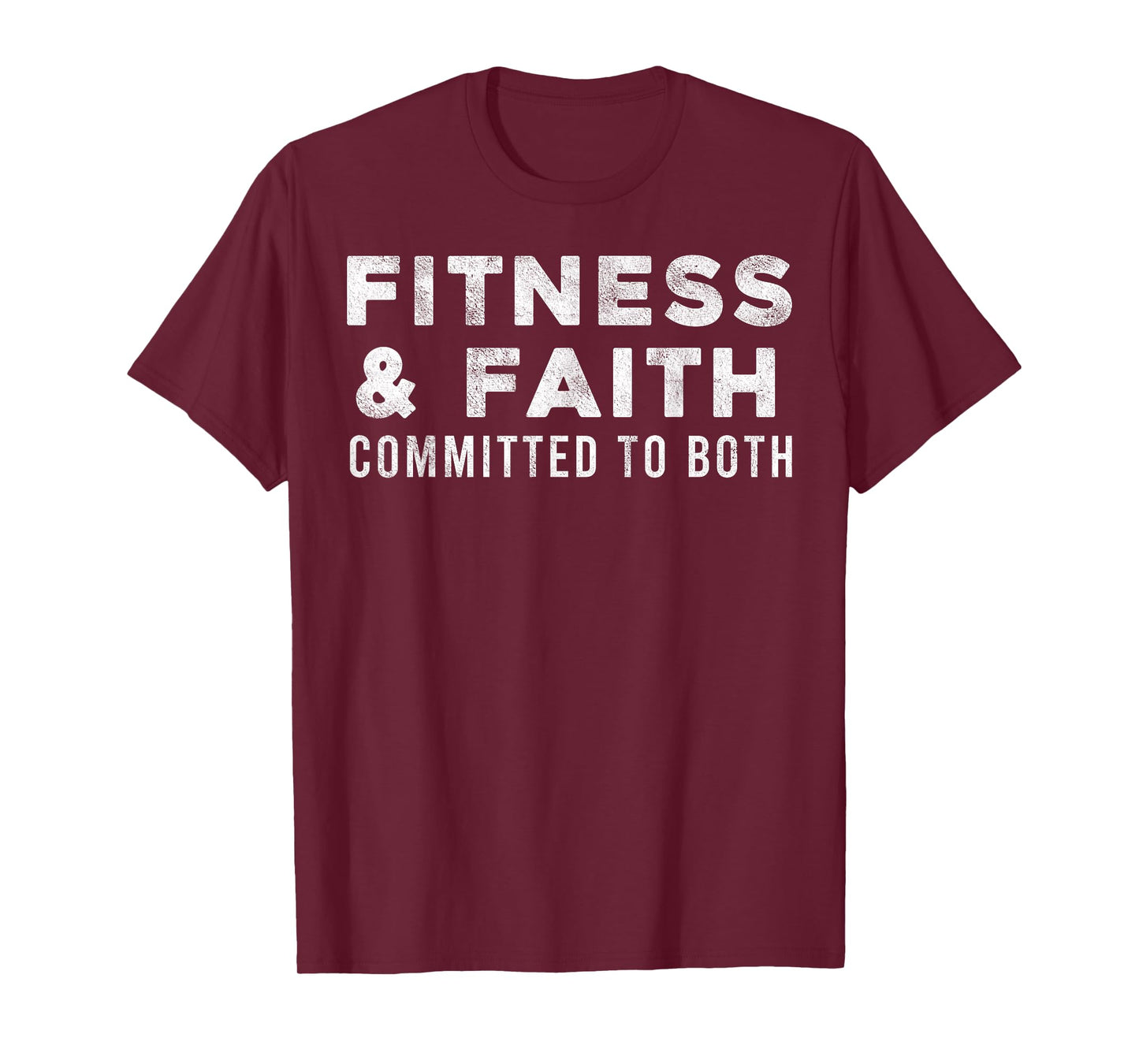 Fitness Training Christian Faith Personal Trainer Gym Addict T-Shirt