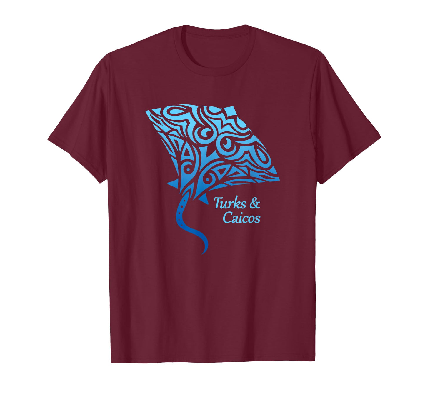 Turks and Caicos Islands Stingray Mens Womens 2024 Vacation T-Shirt