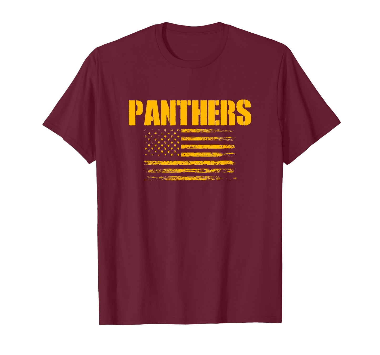 Lufkin Panthers USA Flag Pride T-Shirt