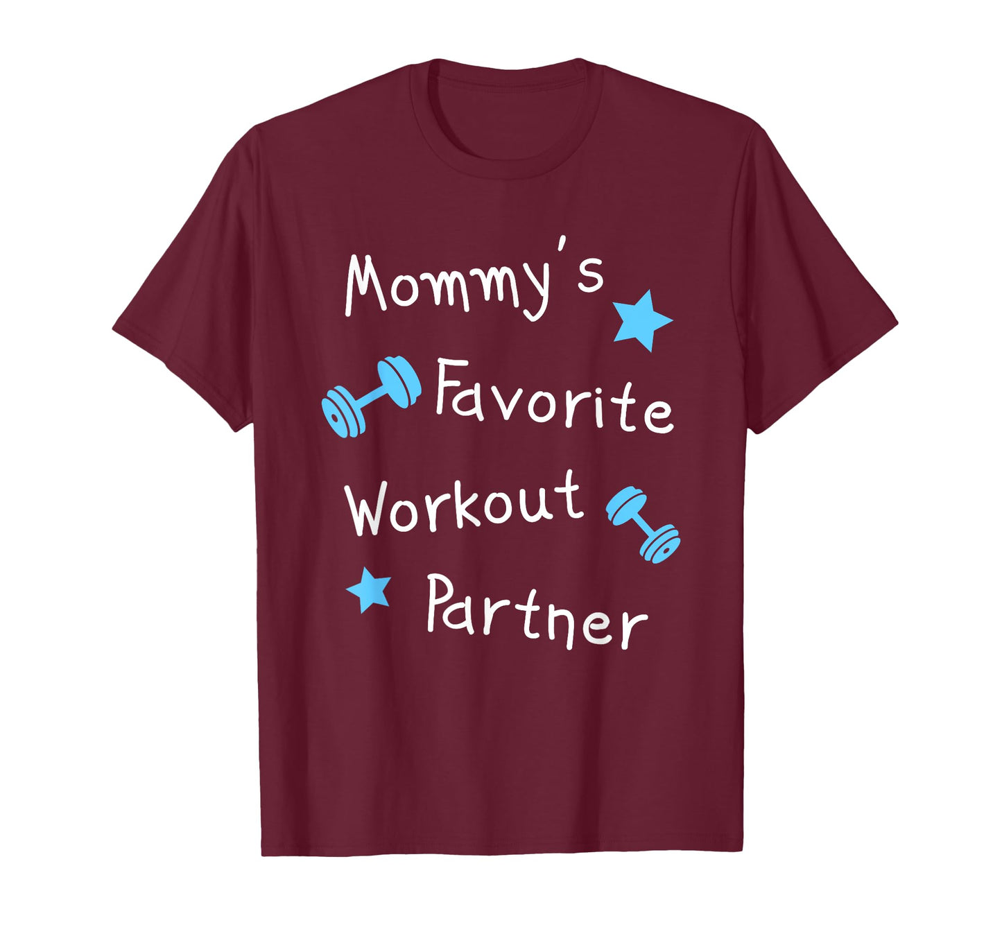 Mommy's Favorite Workout Partner – Kids Cute Fitness (Boys) T-Shirt
