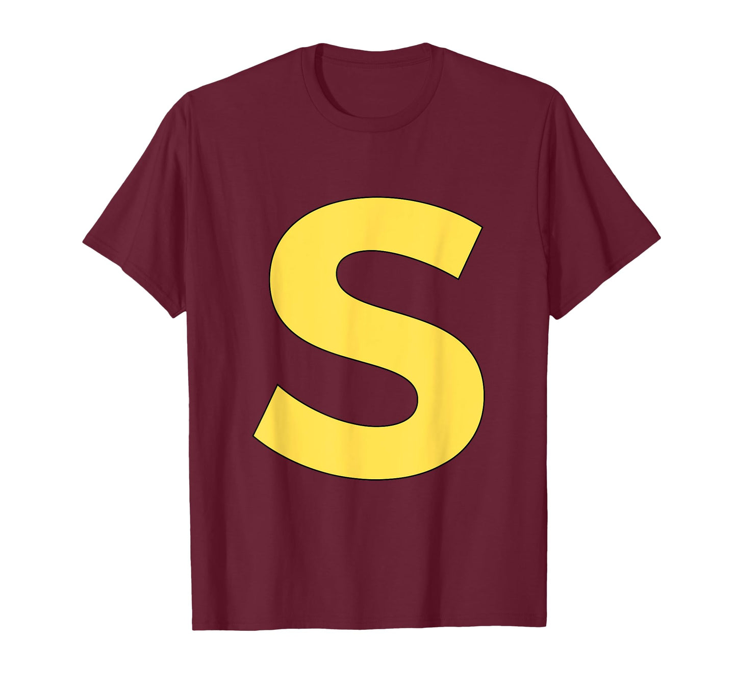 Letter S Funny Group Matching Halloween Costume T-Shirt