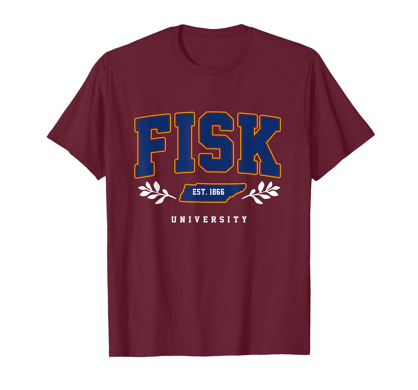 Fisk Tech – Vintage University Arch Tee for Men & Women T-Shirt