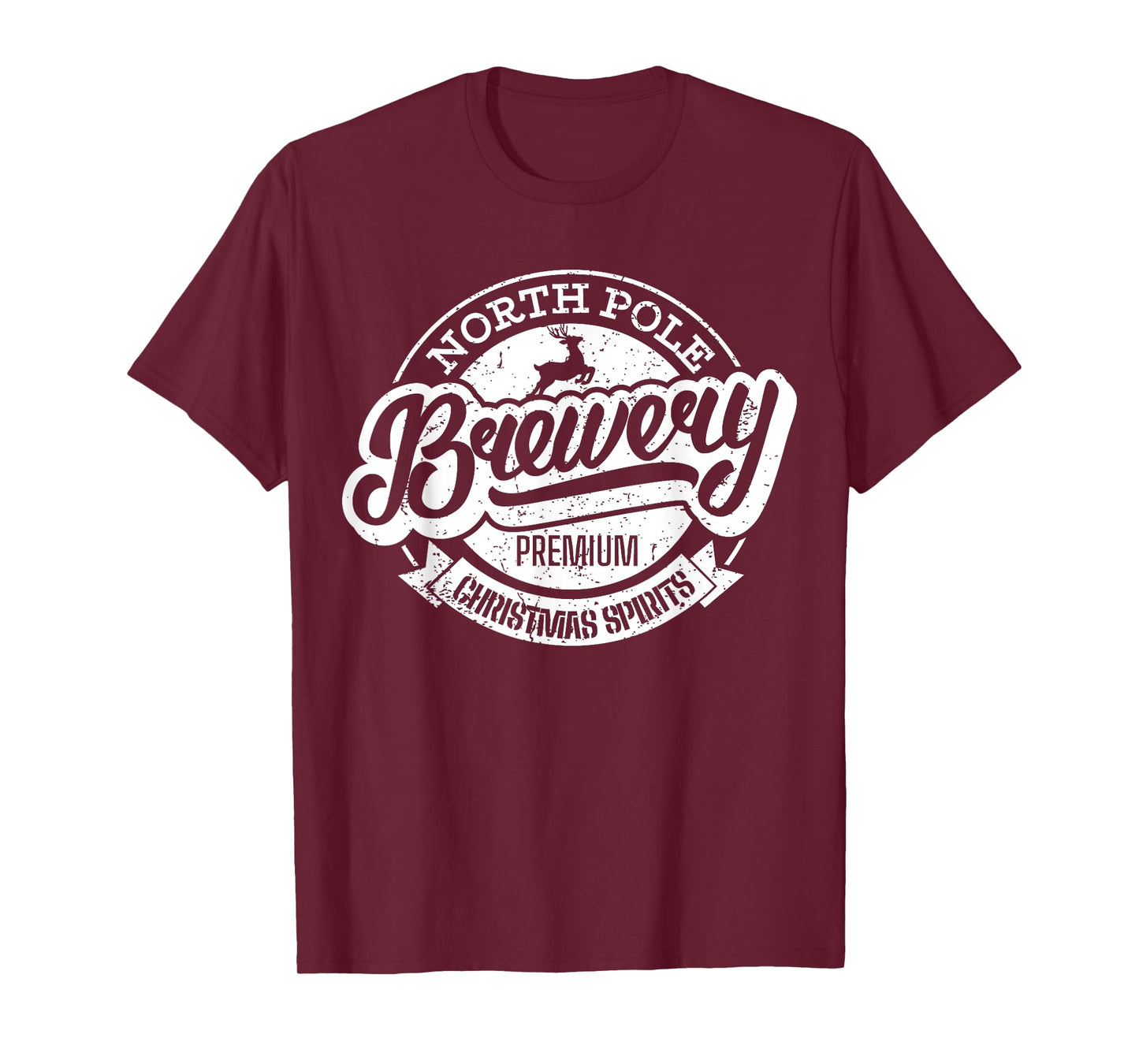 Funny Family Christmas North Pole Brewery Cute Xmas Holiday T-Shirt