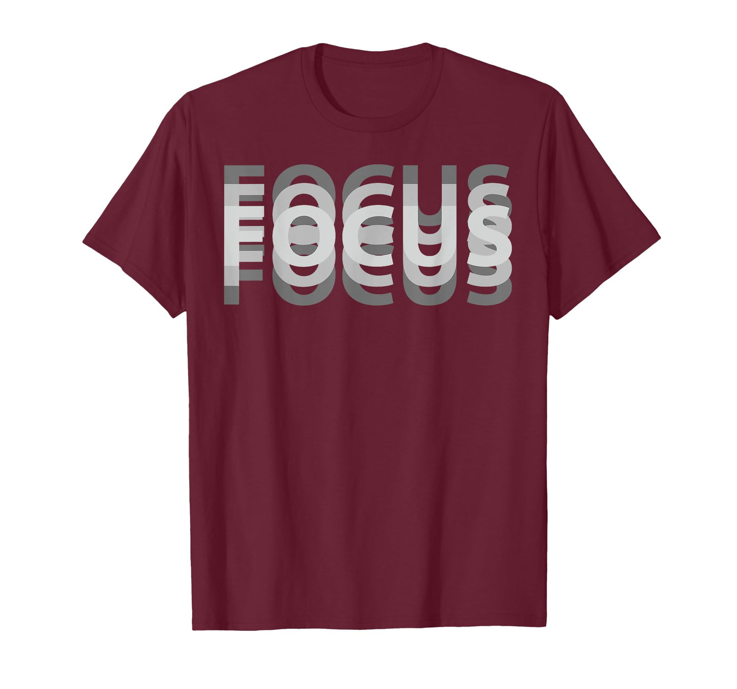 Focus Retro Effect T-Shirt