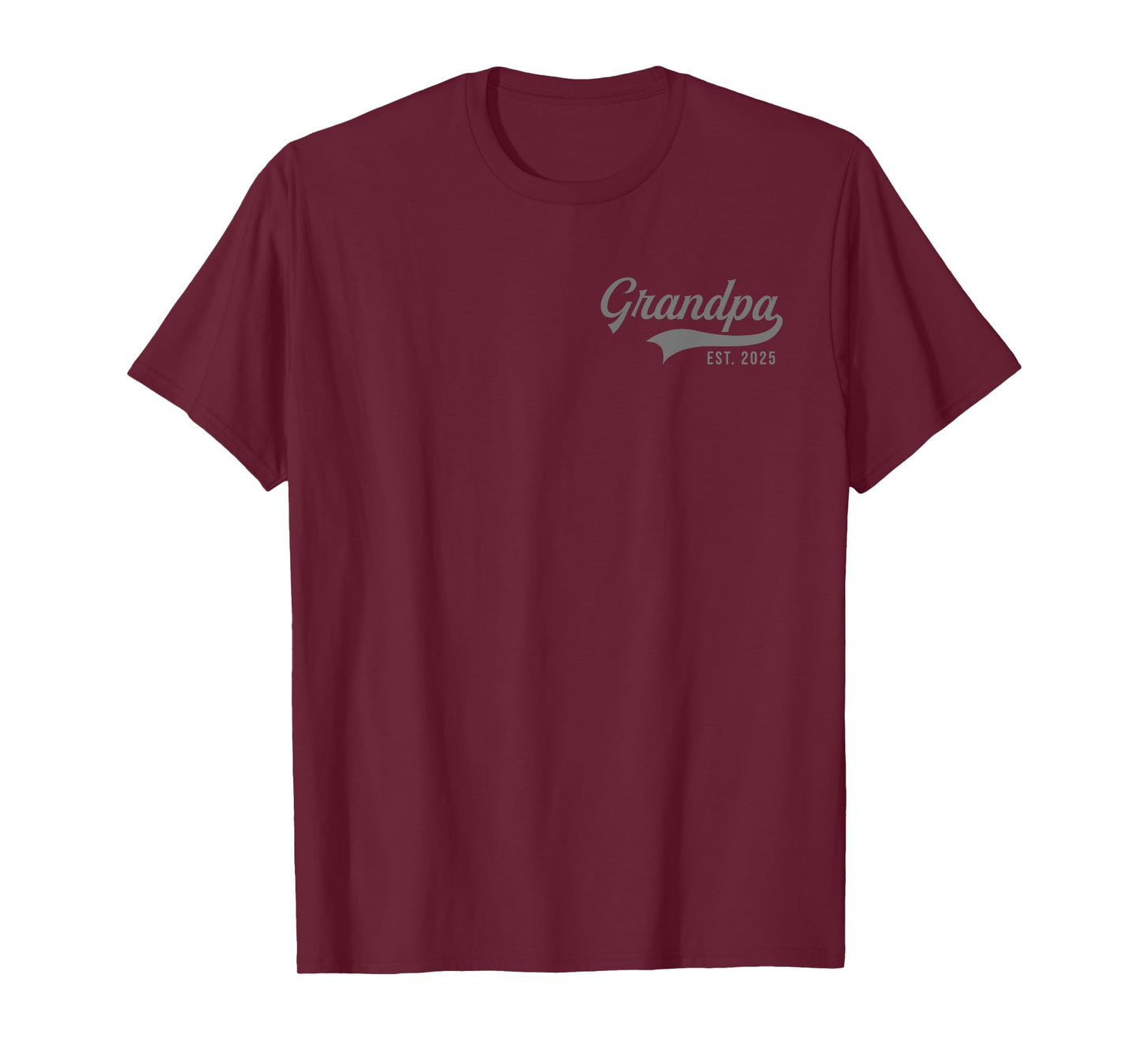 Grandpa Est 2025 Promoted To Grandpa 2025 New Grandpa T-Shirt
