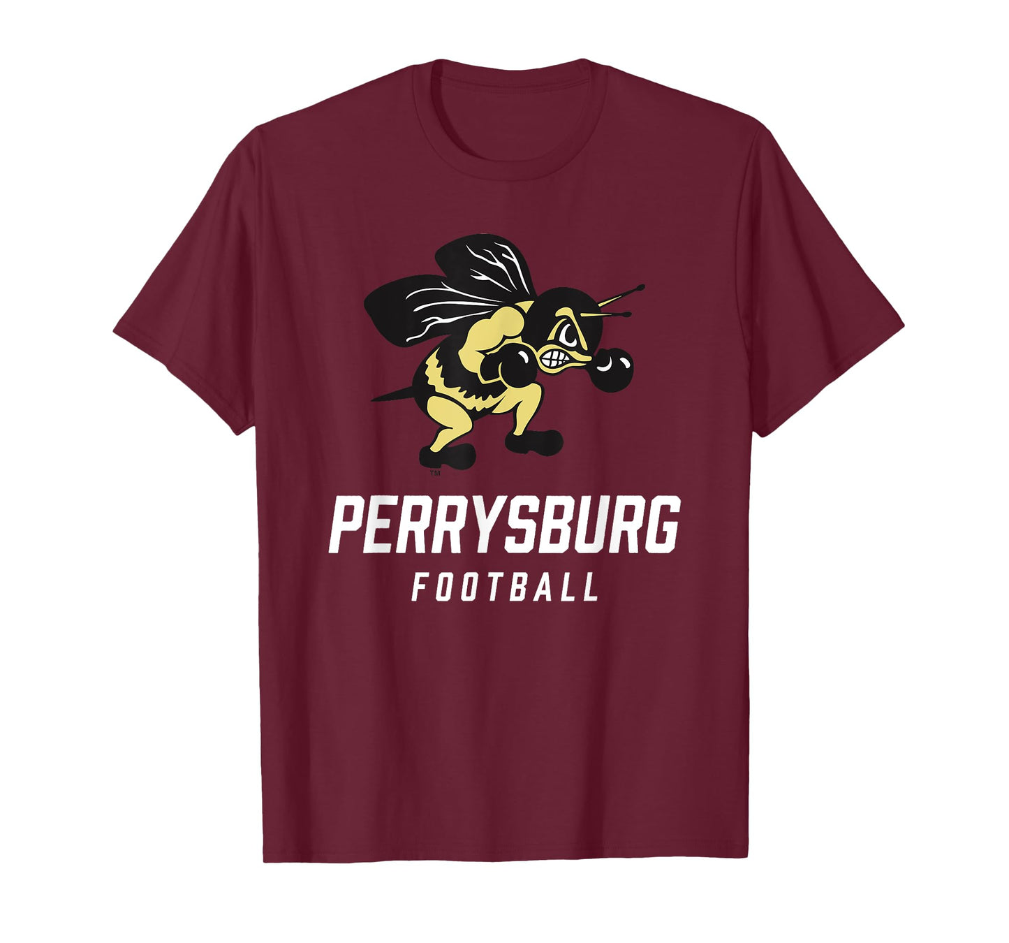 Perrysburg Yellow Jackets Logo Football Team HS T-Shirt