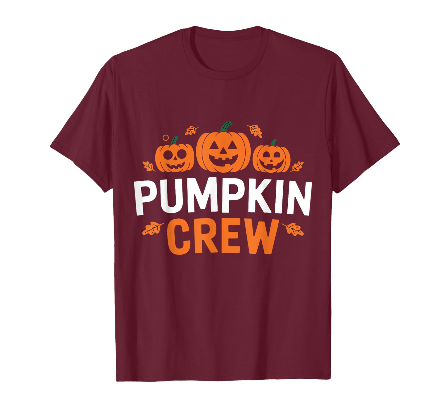 Pumpkin Crew Funny Matching Pumpkin Patch Family T-Shirt