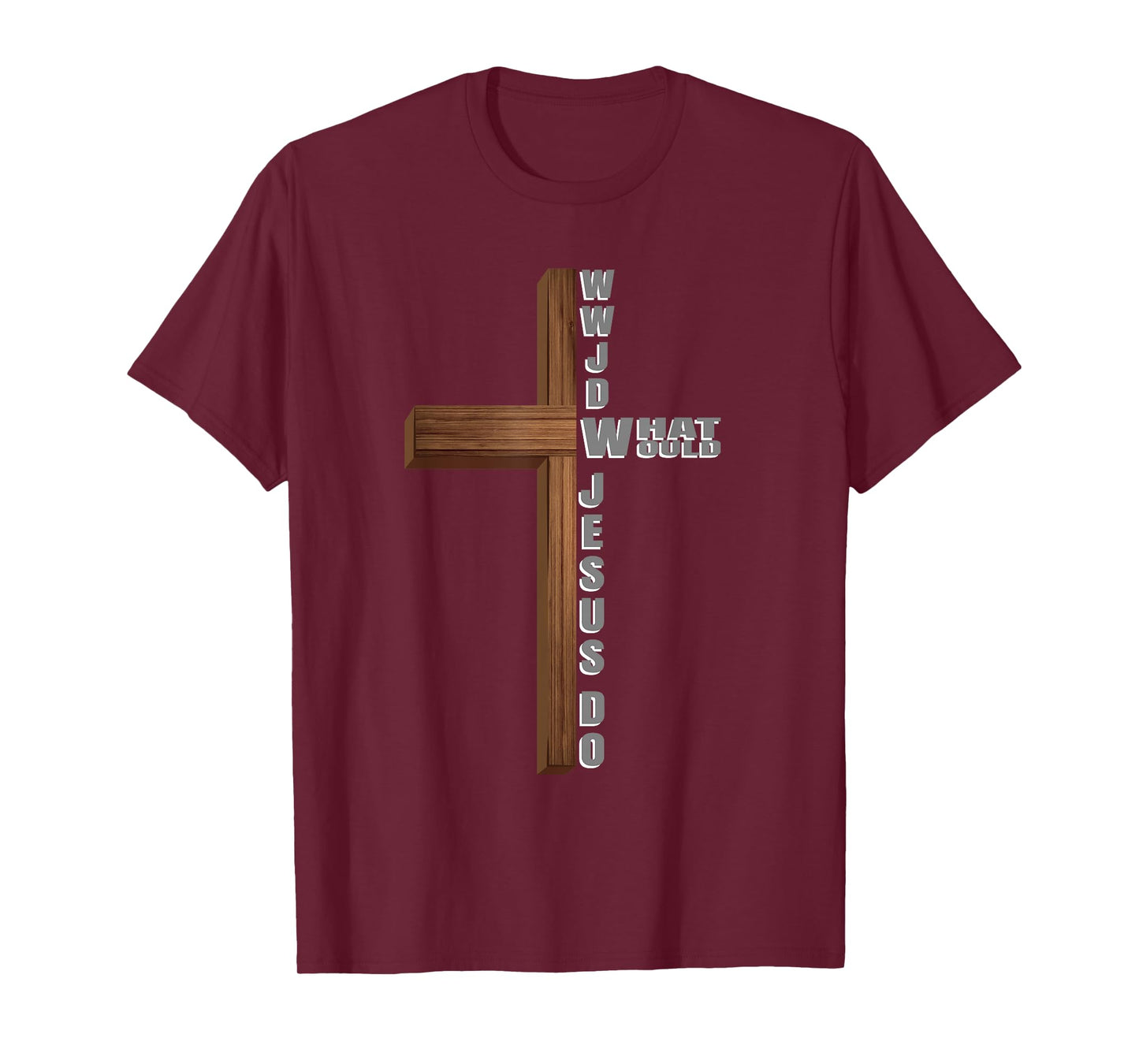 What Would Jesus Do W.W.J.D Christian T-Shirt