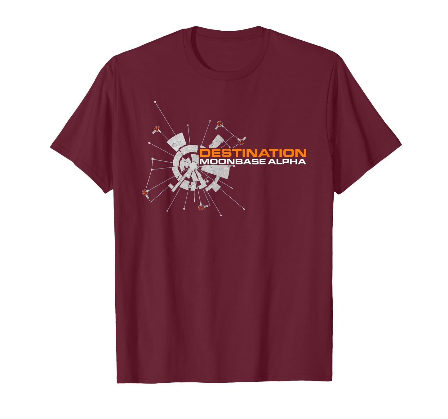 Space: 1999 Destination Moonbase Alpha Retro T-Shirt