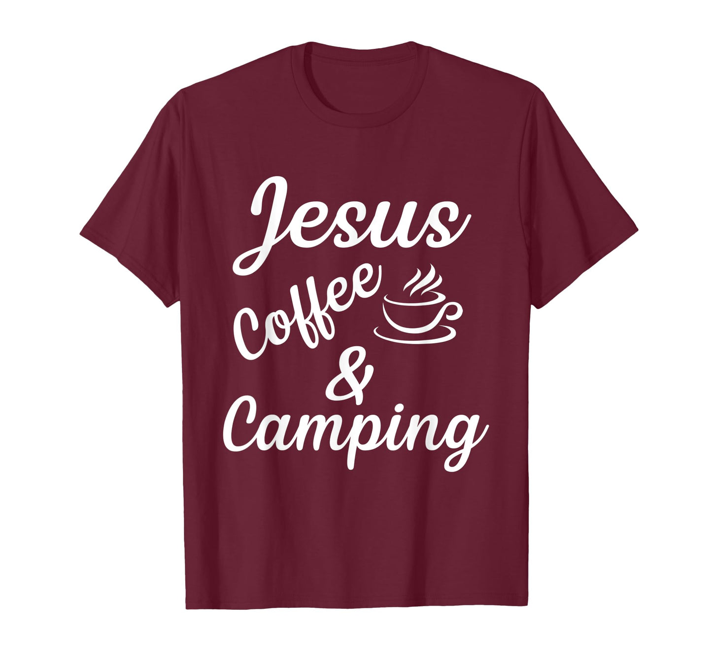 Jesus coffe camping T-Shirt