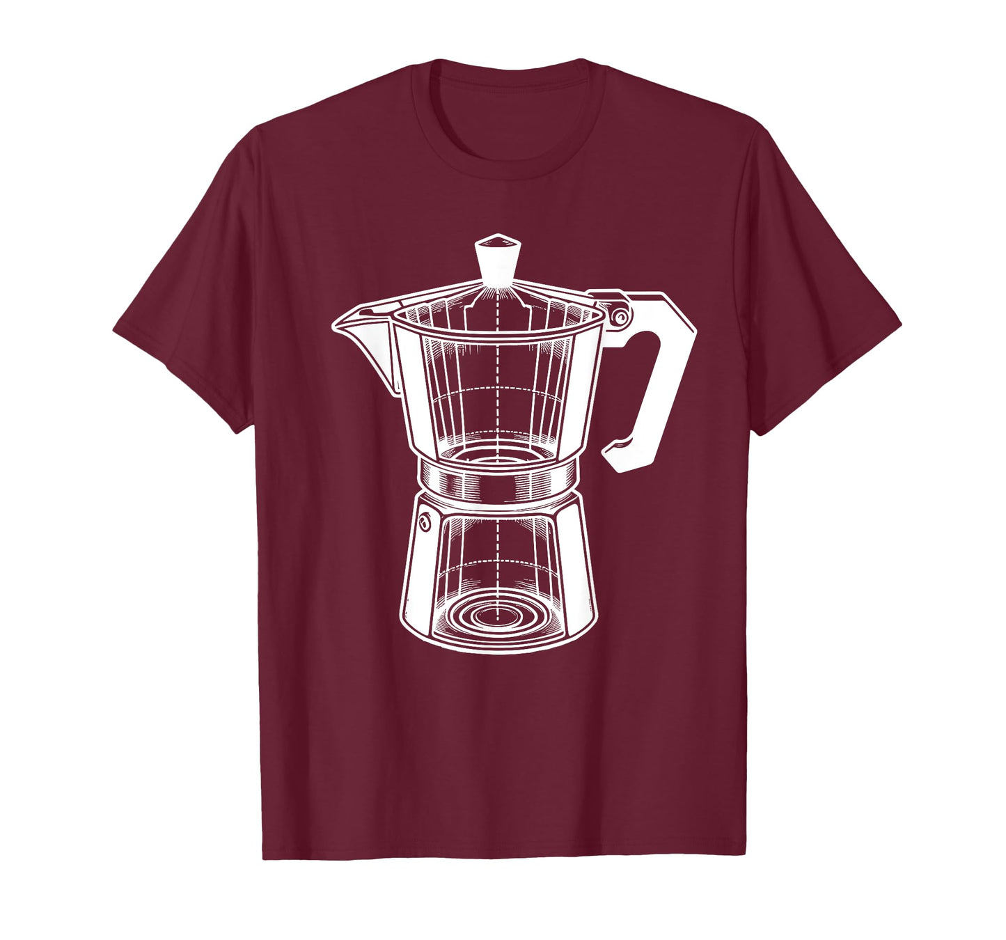 Moka Pot Vintage Coffee Maker Espresso Lovers T-Shirt