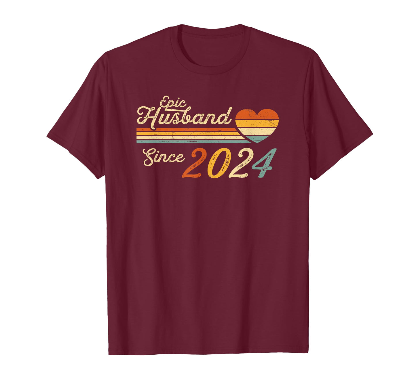 1st wedding anniversary - Epic Husband Since 2024 1 years T-Shirt