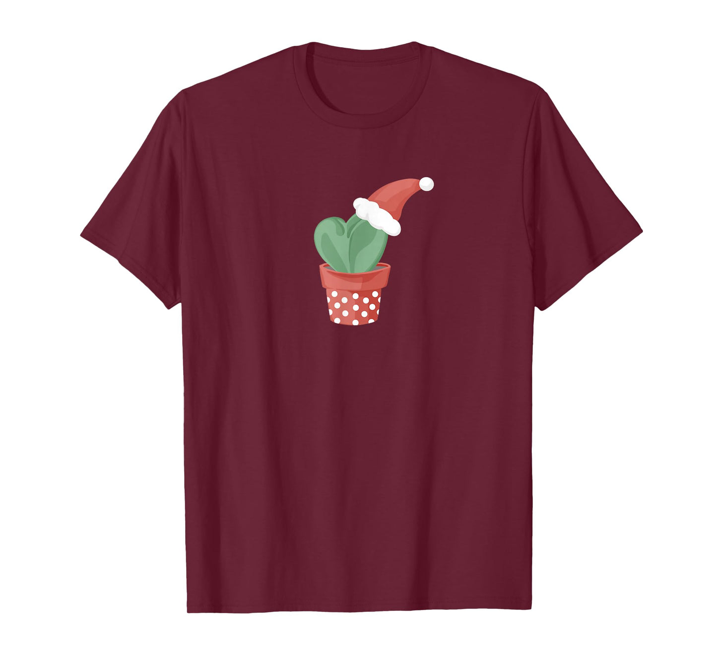 Plant Mama Christmas, Hoya Heart Santa Hat, Succulent Lover T-Shirt