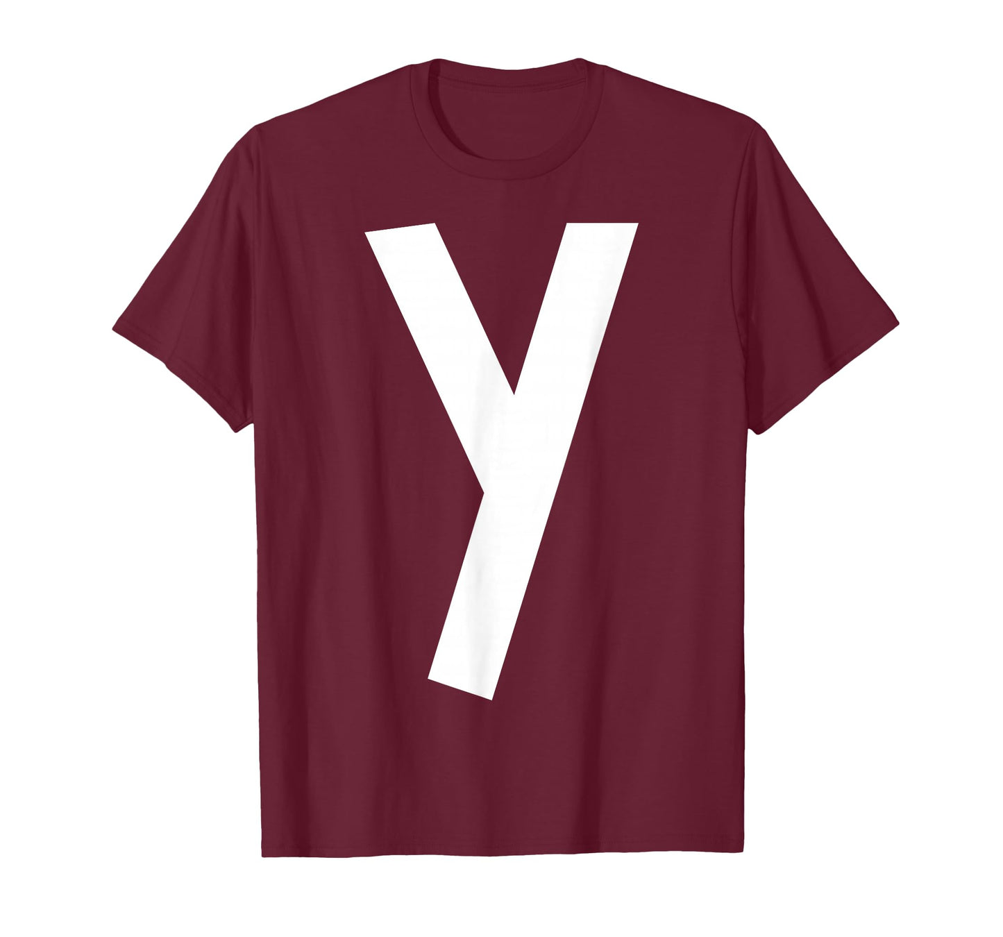 Letter Y Funny Group Matching Christmas Costume 2025 Family T-Shirt
