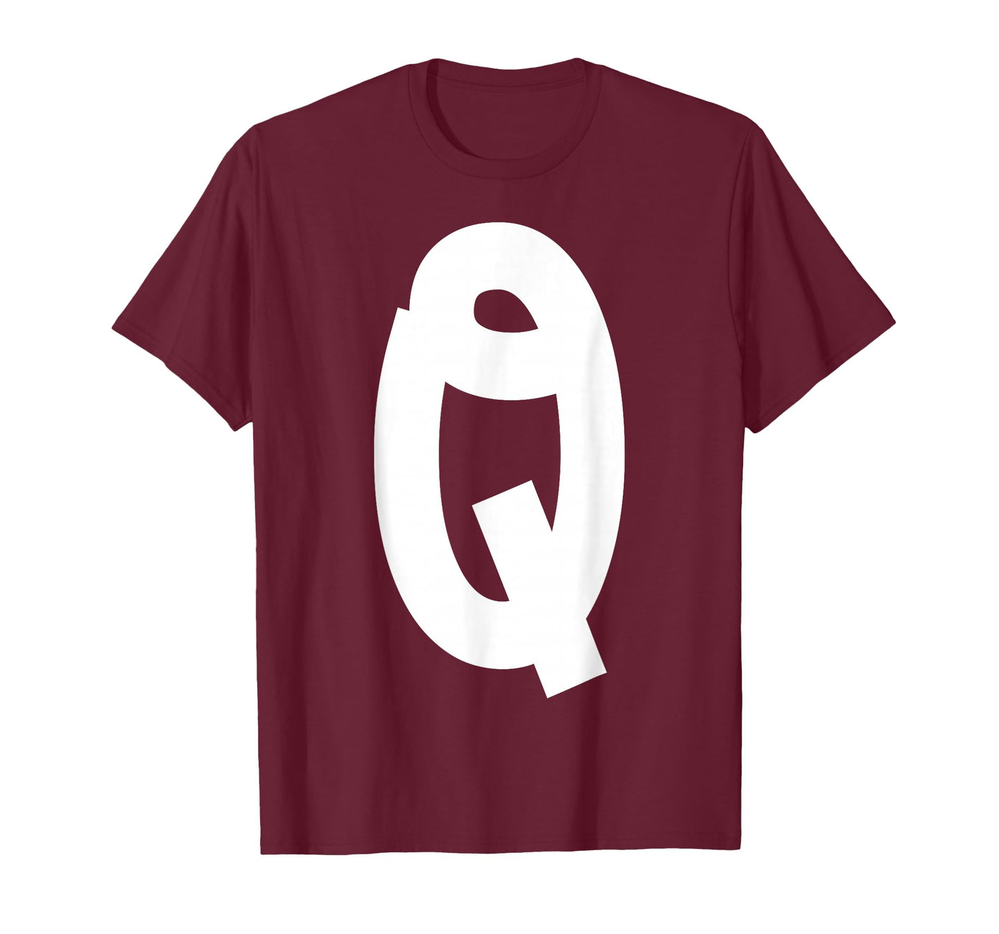 Letter Q Funny Group Matching Christmas Costume 2025 Family T-Shirt