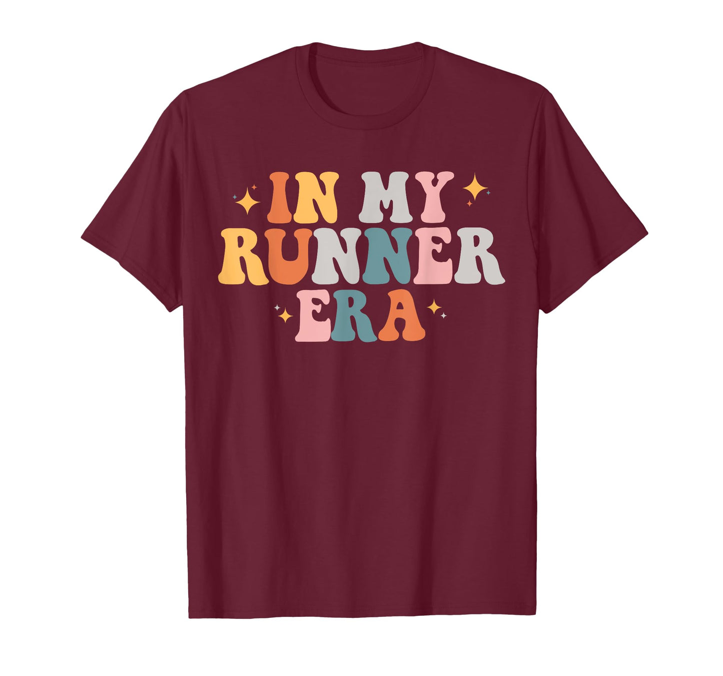 In My Runner Era Funny Running Marathon Fitness Running Mom T-Shirt