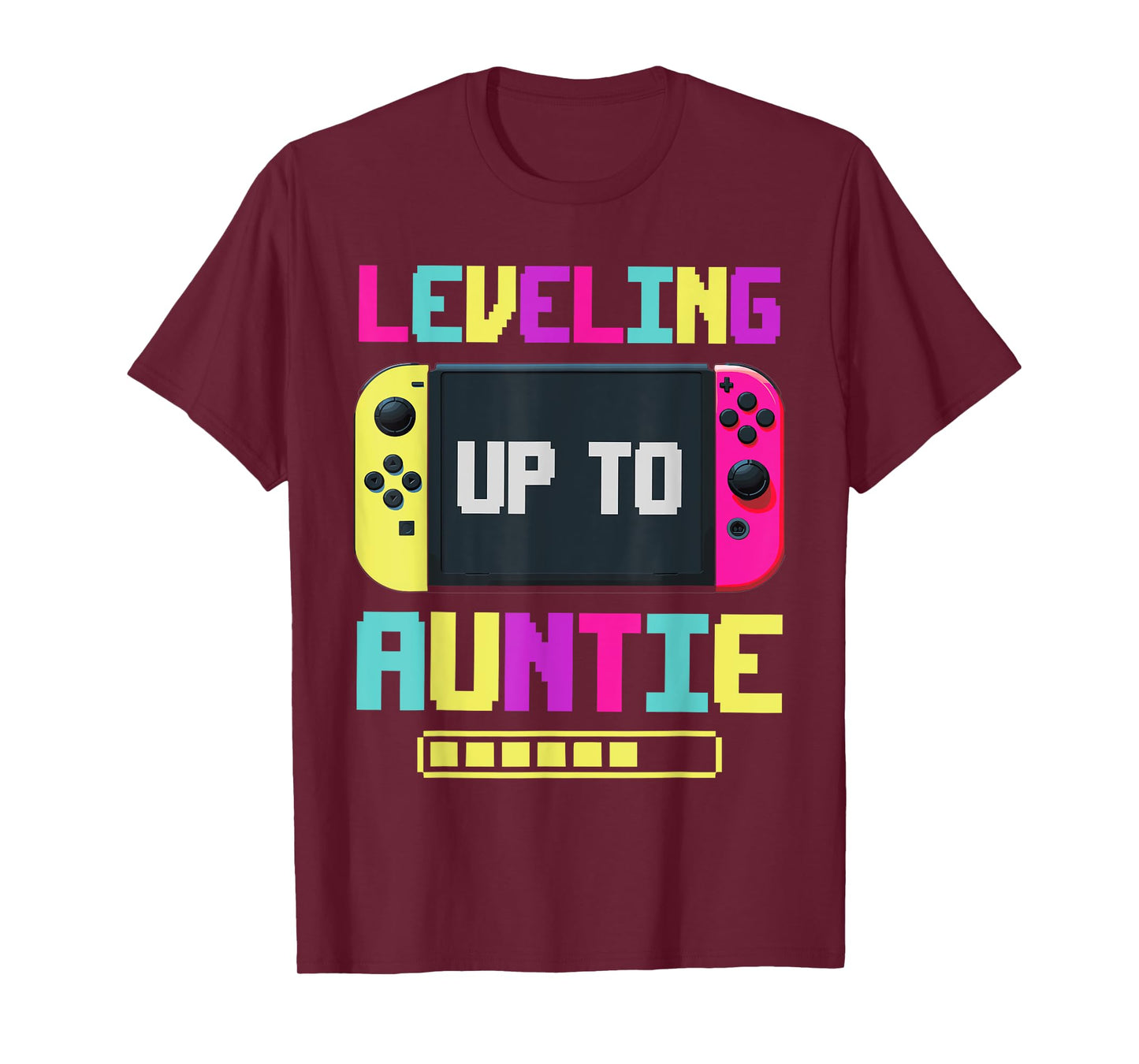 Leveling Up To Auntie Promoted To Aunt Soon To Be Aunt T-Shirt