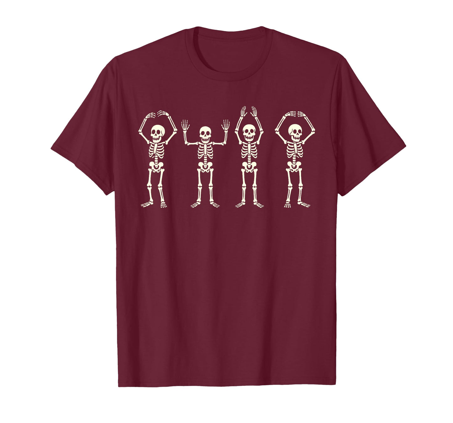 Funny O-H-I-O State Skeleton Ohio Vintage Halloween Women T-Shirt
