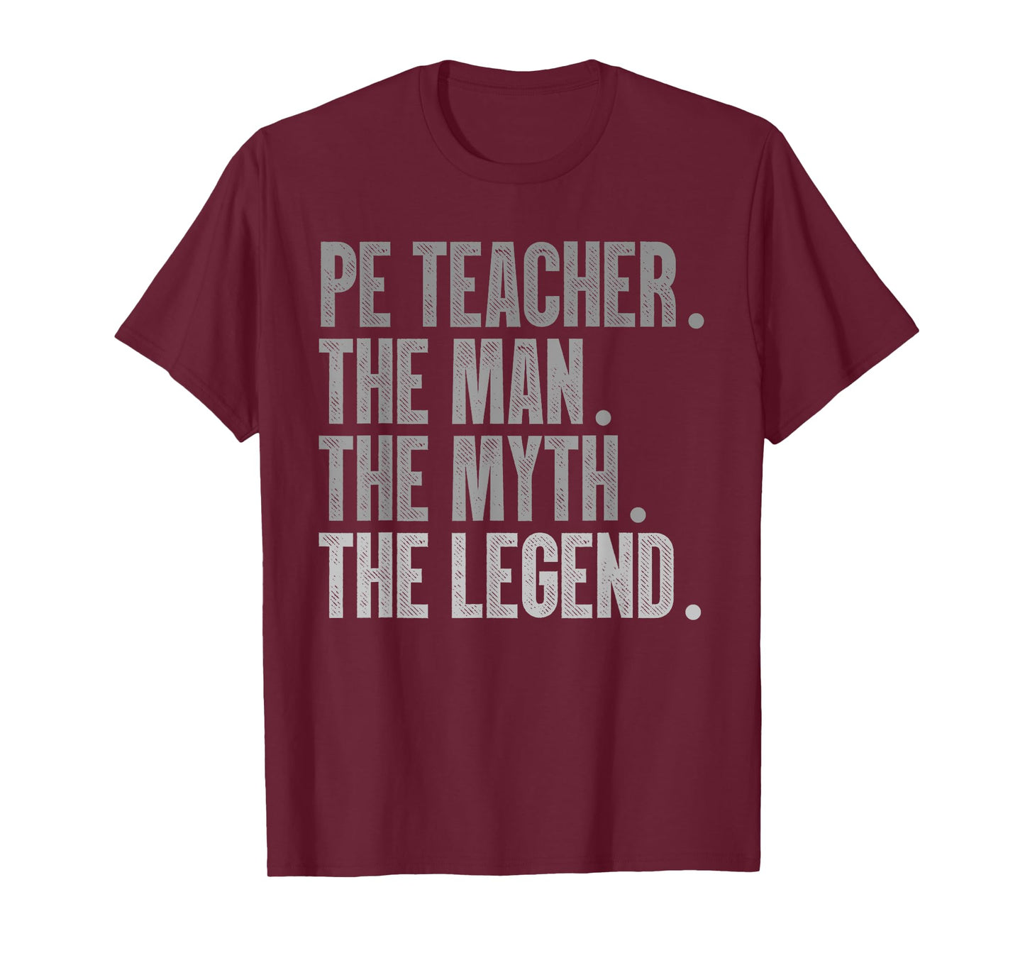 Cool PE Teacher Art For Men Boys Physical Education Teacher T-Shirt