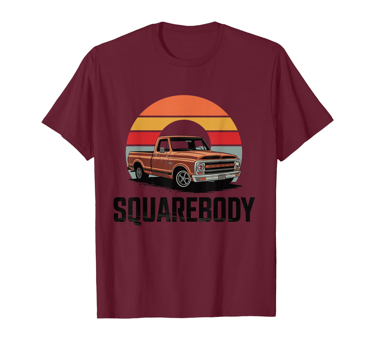 Squarebody Classic Pickup Truck 4x4 T-Shirt