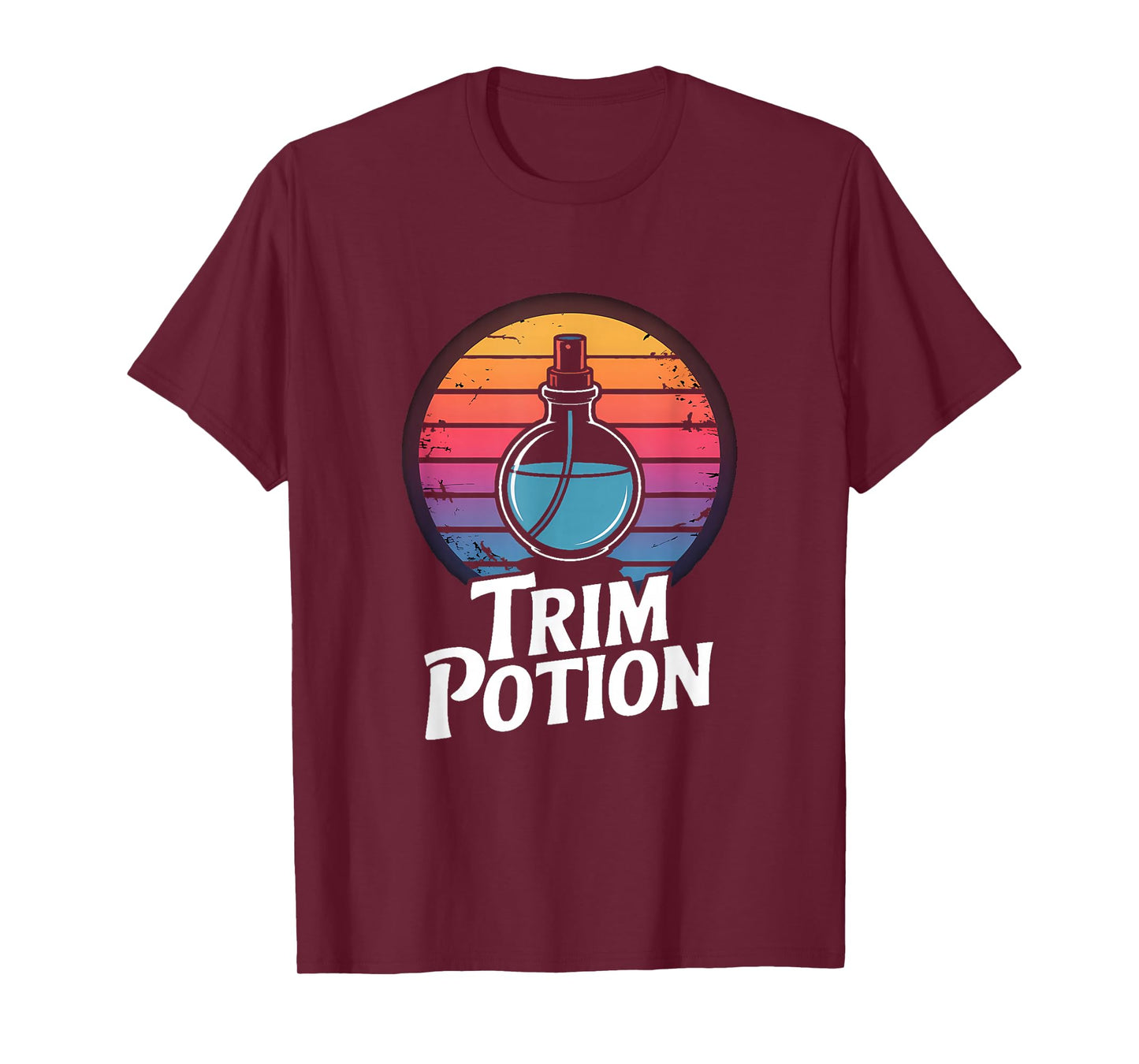 Witch Hairdresser Trim Potion Retro Stylist Magic T-Shirt