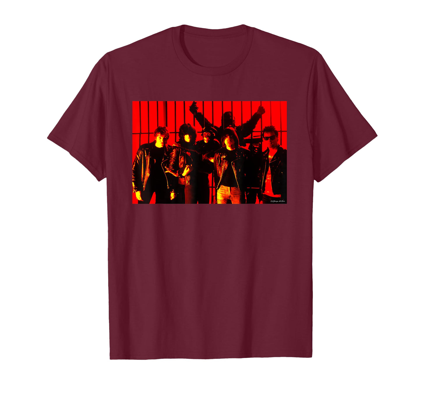 The Ramones Animal Boy Alt Shot By George DuBose T-Shirt