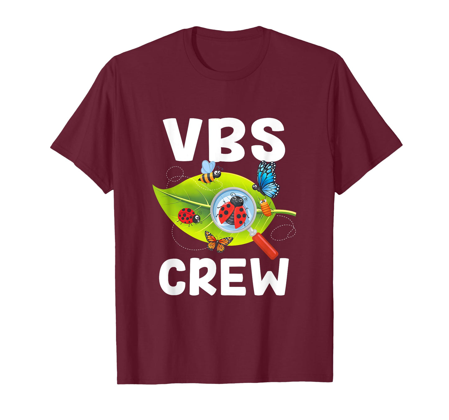 Vbs Crew 2025 Magnified Smallest Insects Adventure Vbs Squad T-Shirt