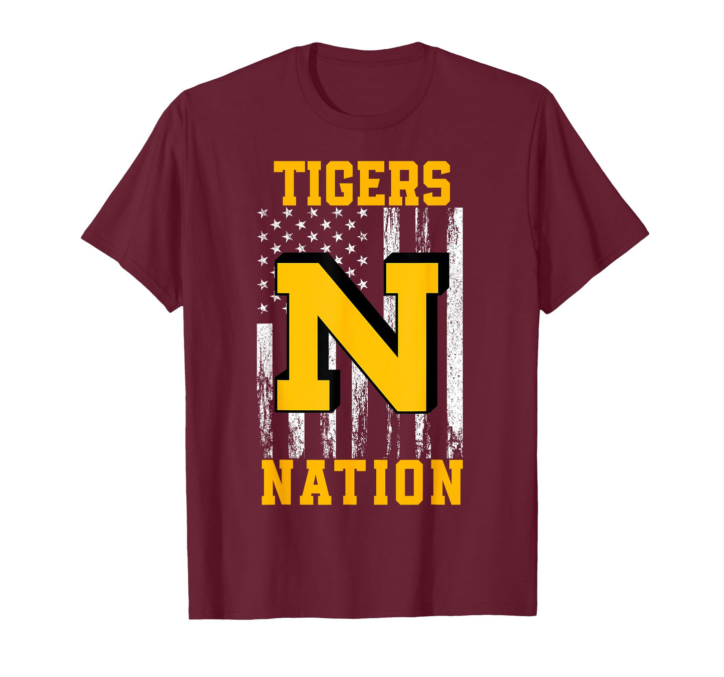 Neville Tigers Logo Nation HS T-Shirt