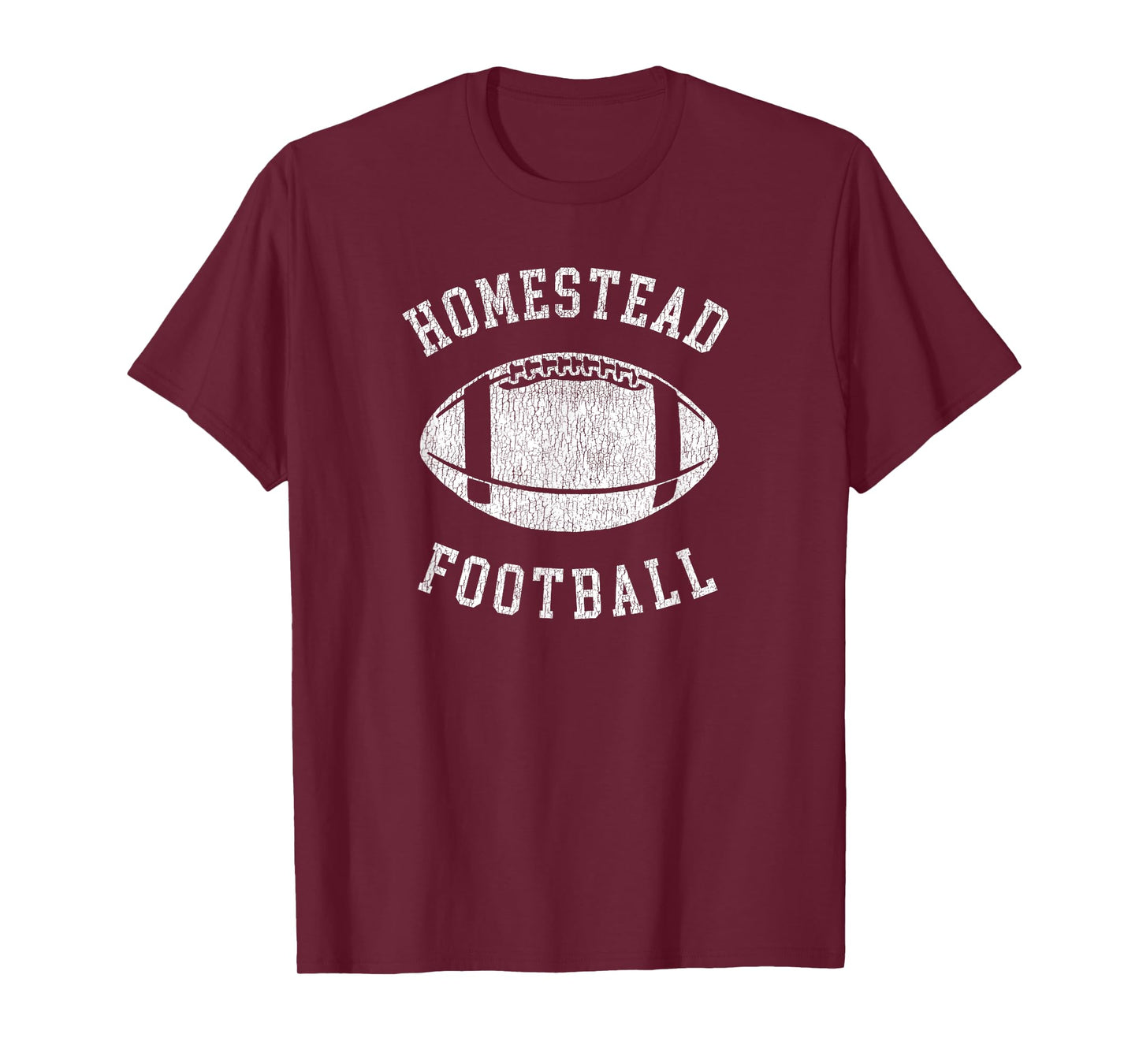 Homestead Football Distressed Vintage 80's Throwback Classic T-Shirt