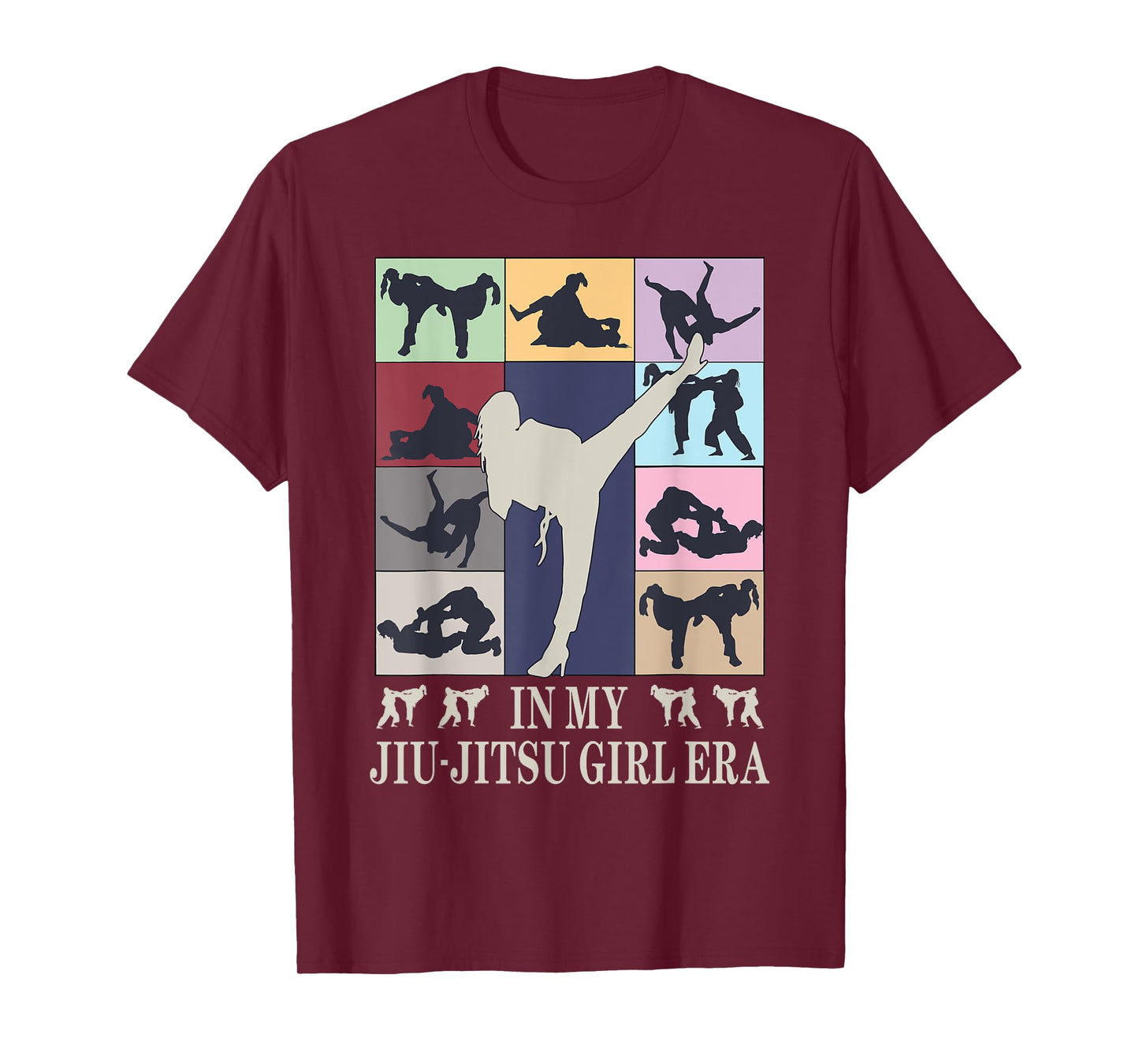 In My Jiu Jitsu Girl Era Groovy Jiu Jitsu Girls T-Shirt