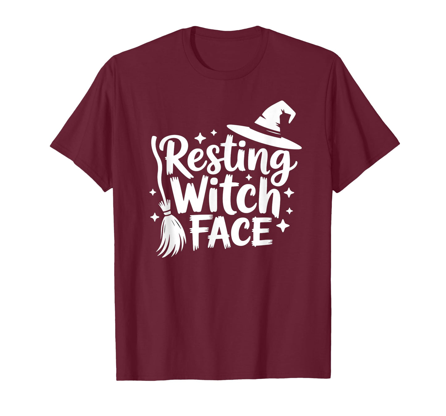 Resting Witch face Halloween T-Shirt