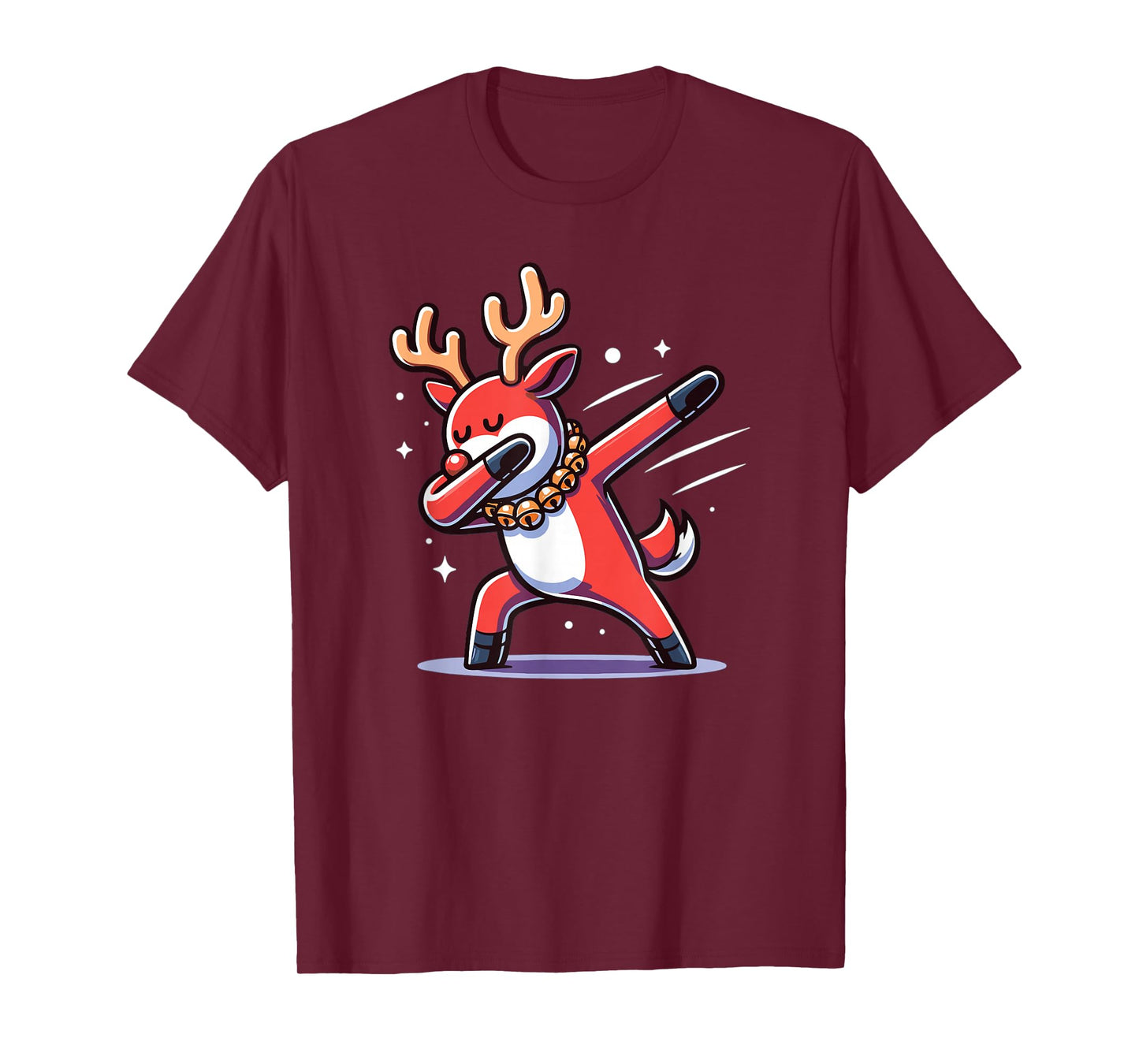 Dabbing Christmas Deer Dab Christmas T-Shirt