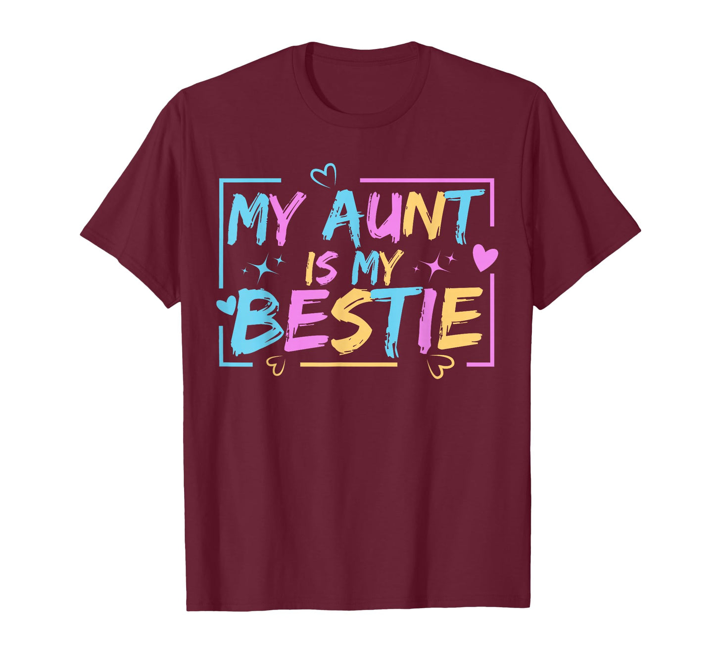 My Aunt is My Bestie Aunt And niece Matching T-Shirt