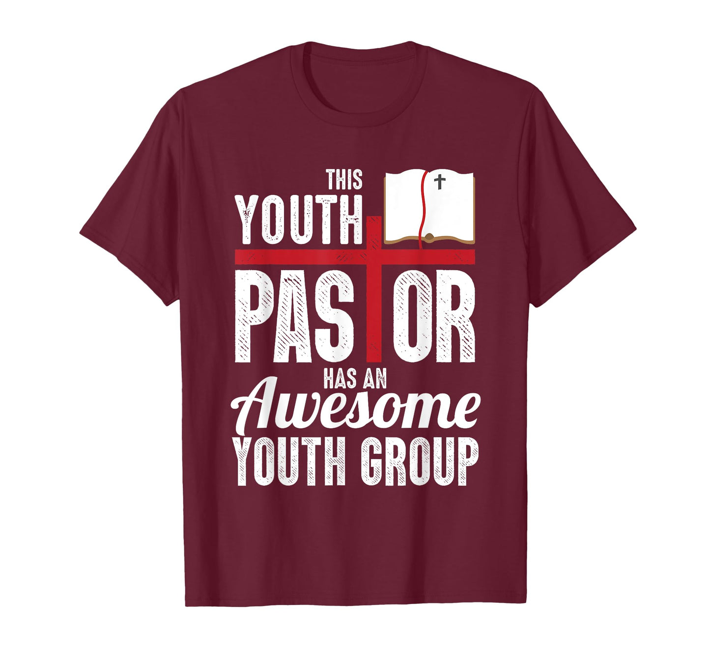 Cool Youth Pastor Art For Men Women Christian Church Lovers T-Shirt