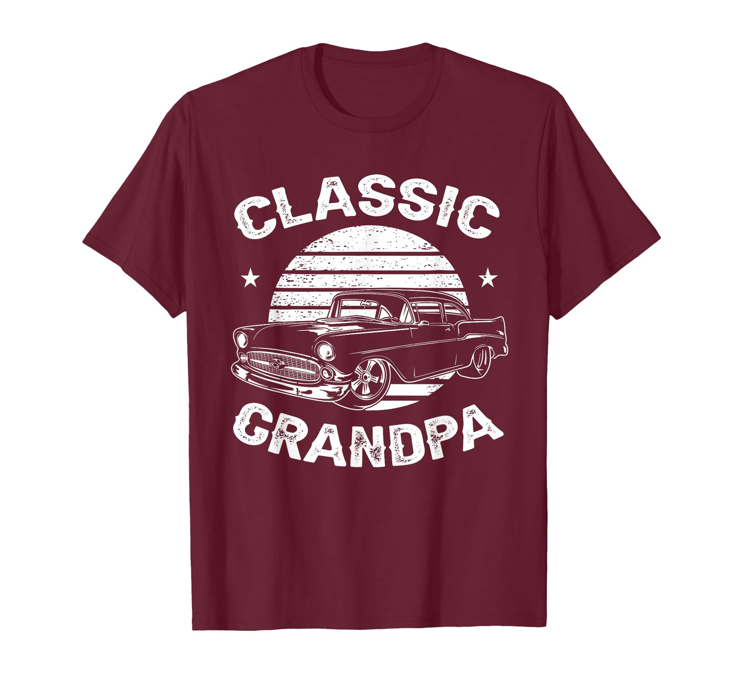 Grandpa Vintage Retro Classic Funny Car Lover Enthusiast T-Shirt