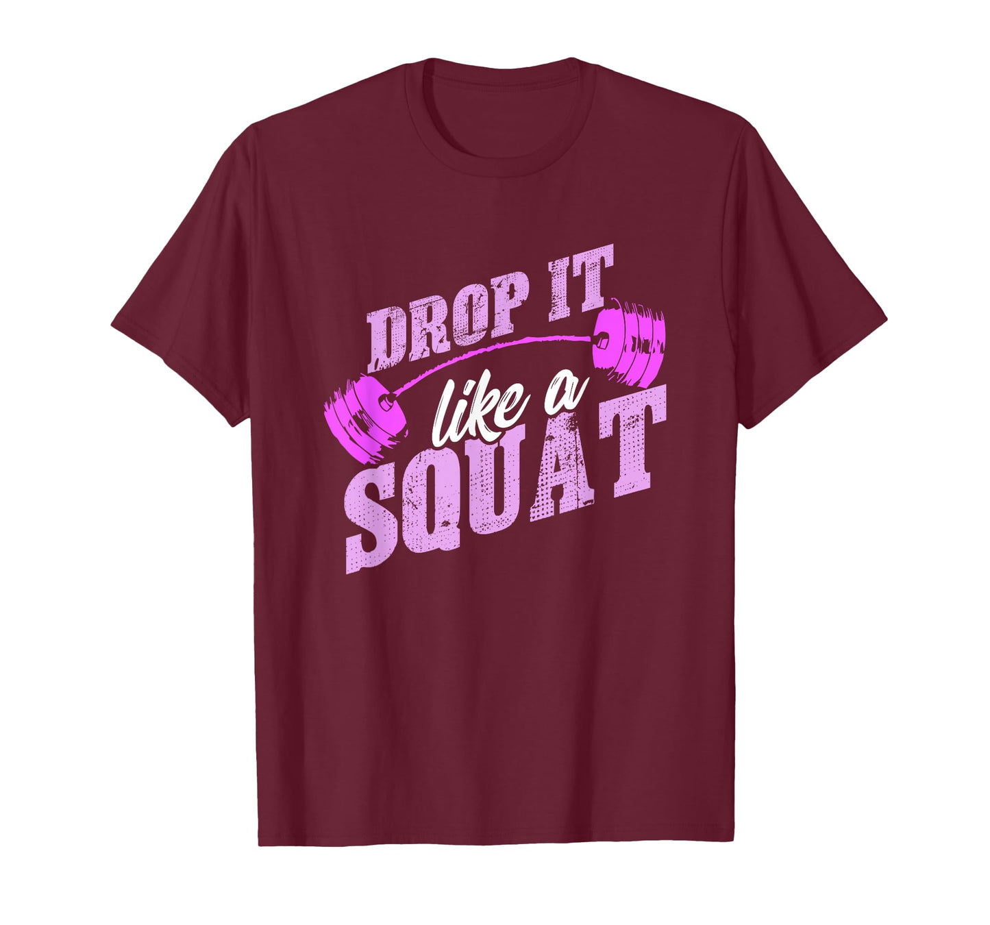 Drop It Like A Squat Tee, Classic Vintage Gym Fitness Shirt T-Shirt