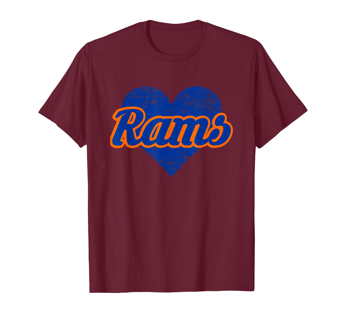 Starmount Rams Over Heart T-Shirt
