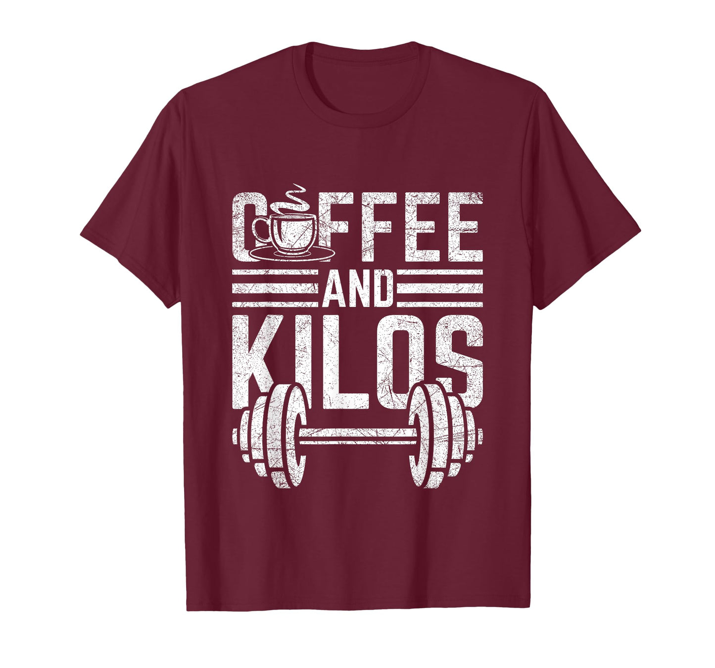 Coffee And Kilos Shirt Weightlifting Gift T-Shirt
