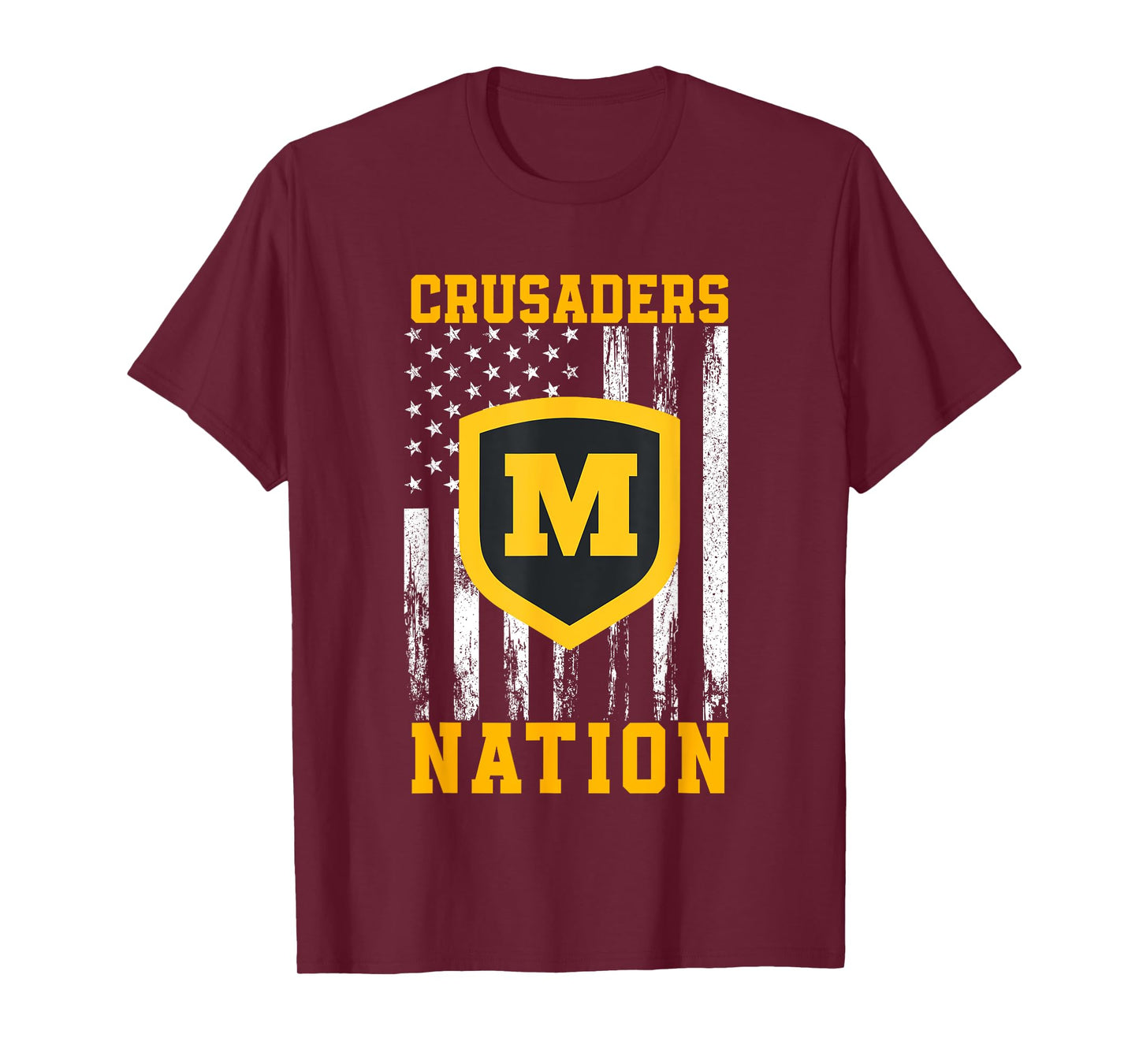 Archbishop Moeller Crusaders Logo Nation HS T-Shirt