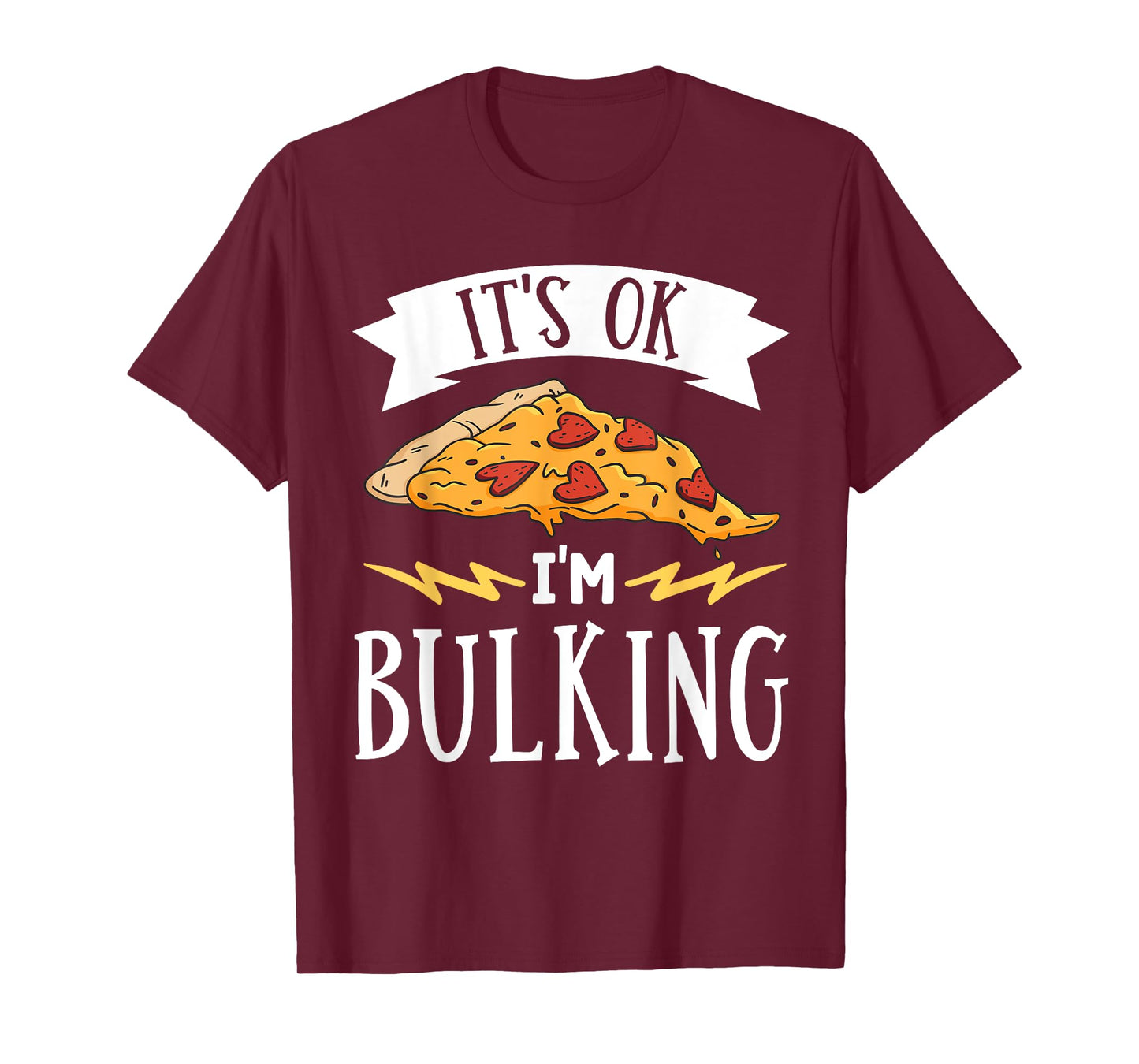 It's Ok I'm Bulking Weightlifting Cheat Day T-Shirt